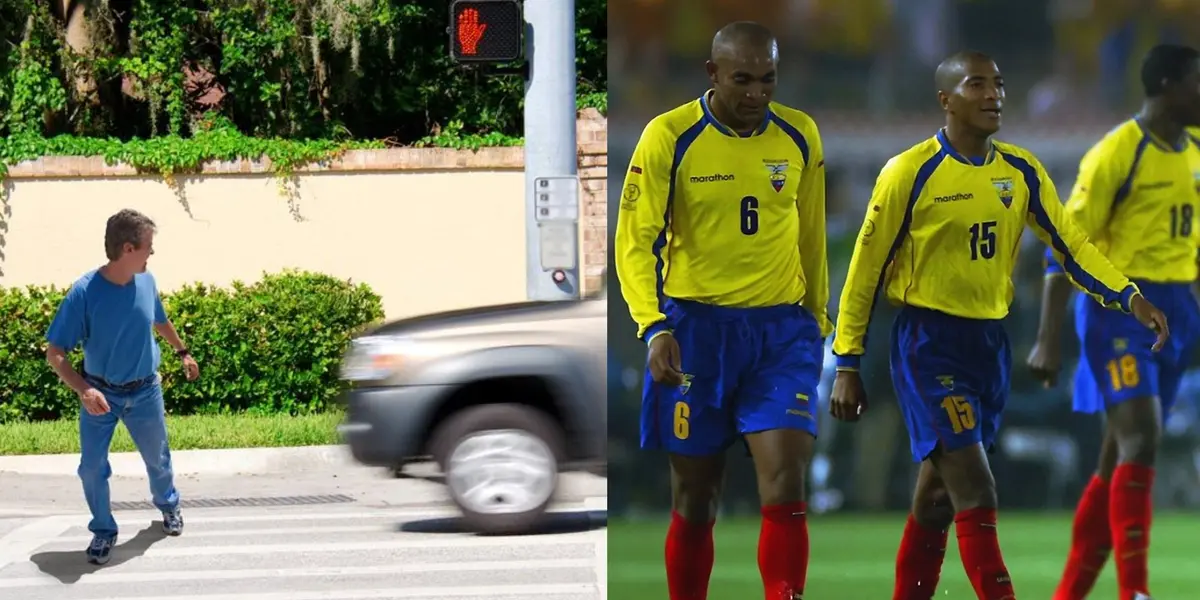 El jugador que estuvo cerca de la muerte por un atropello, pero la vida le dio una segunda oportunidad y quedó en la historia del fútbol ecuatoriano