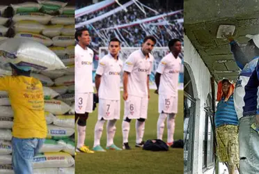 El jugador que estuvo por Liga de Quito, se quedó sin sus ingresos económicos por negocios que no le resultaron. Ahora tiene un nuevo trabajo en la construcción