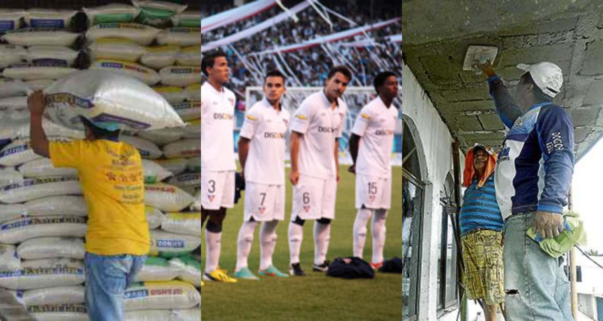 El jugador que estuvo por Liga de Quito, se quedó sin sus ingresos económicos por negocios que no le resultaron. Ahora tiene un nuevo trabajo en la construcción