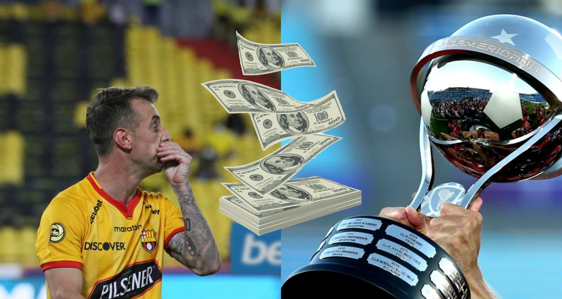 El jugador que ha ganado Copa Sudamericana y Recopa, y ahora quiere quitarle el puesto a Damián Díaz en Barcelona