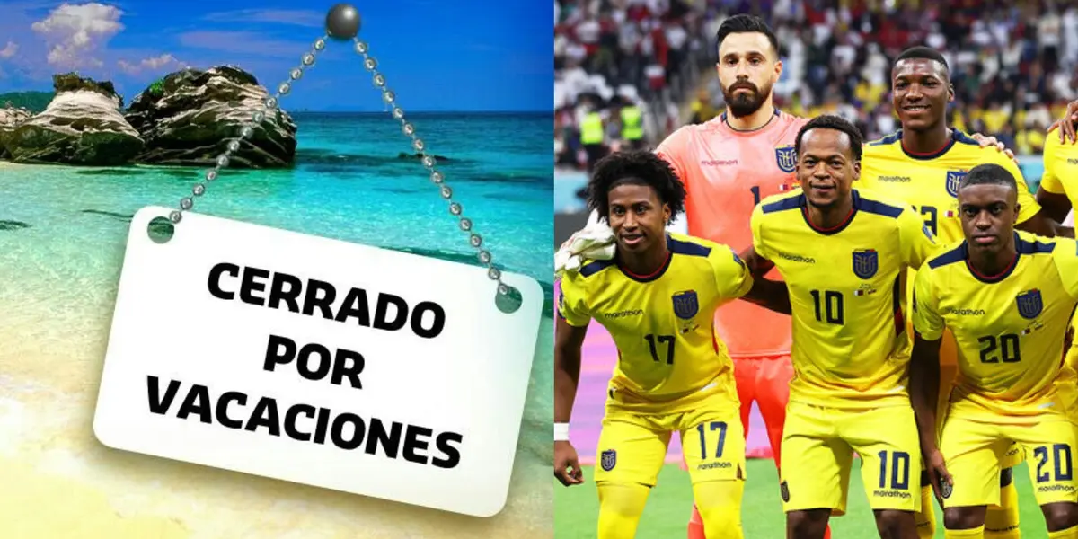 El jugador renunció a la Selección Ecuatoriana, no importó y solo pasa de vacaciones