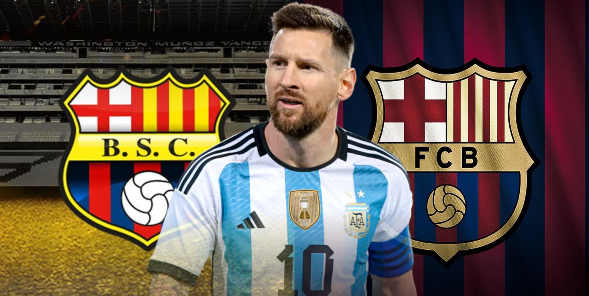 El jugador salió de la cantera de Barcelona SC y hoy lo quiere el FC Barcelona