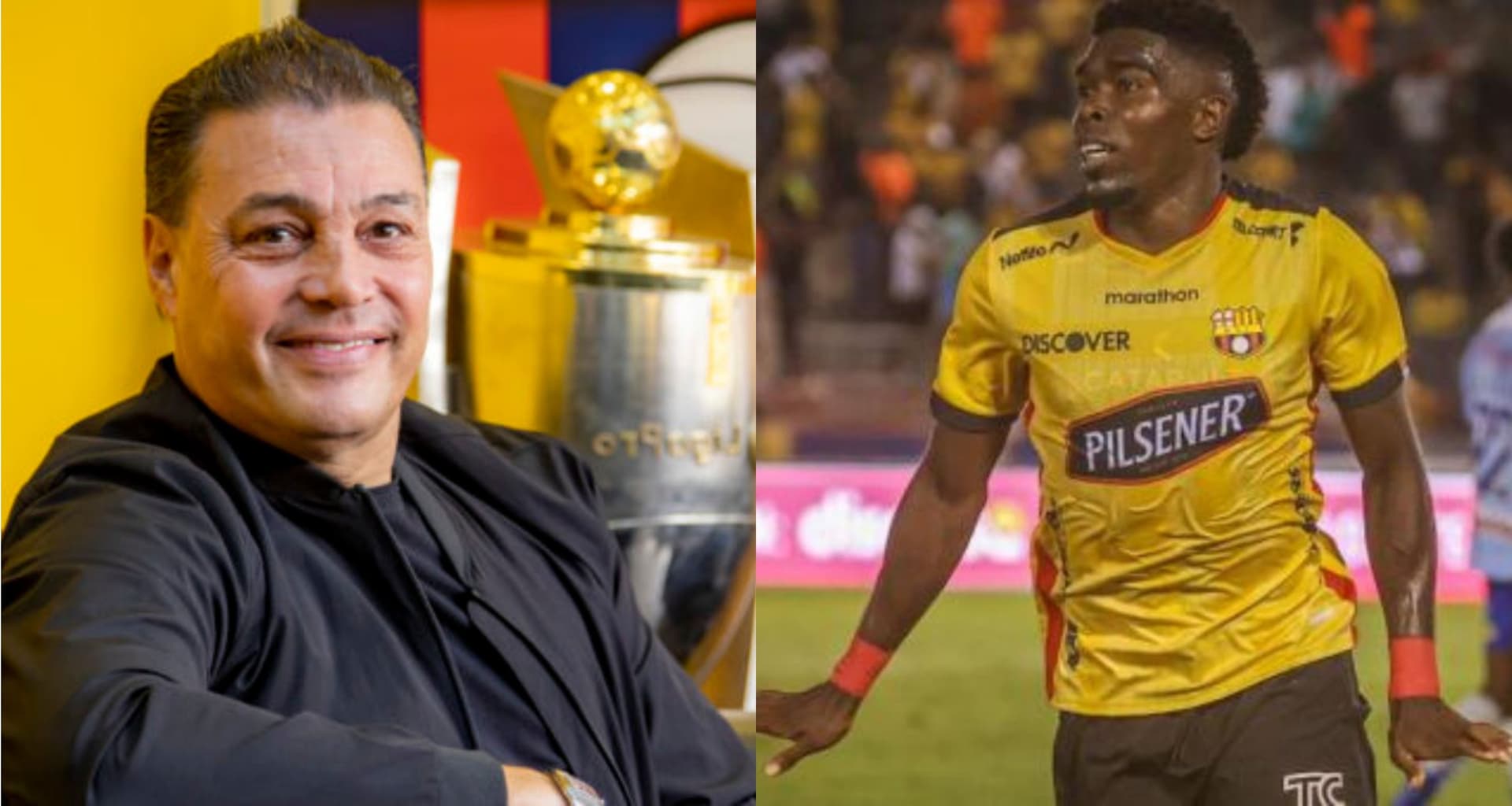 El jugador se fue de Barcelona SC y Alfaro Moreno lo ninguneó