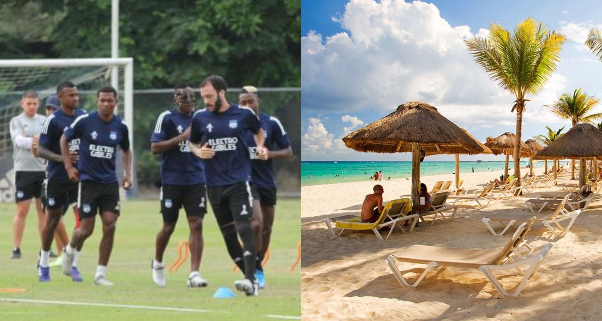 El jugador tomó sus maletas y se fue de vacaciones aunque, Emelec pelea la Segunda Etapa y Rescalvo como si nada
