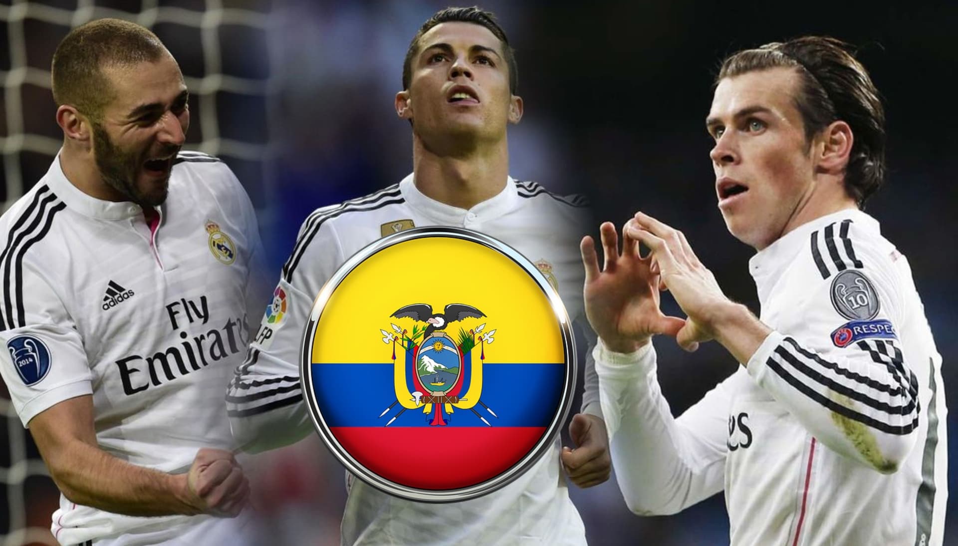El jugador tuvo la oportunidad de compartir la cancha junto a Benzema, Bale y Cristiano