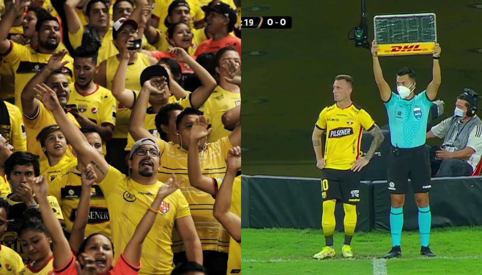 El 'Kitu' volvió al terreno de juego luego de un buen tiempo por la lesión, así lo recibió la hinchada