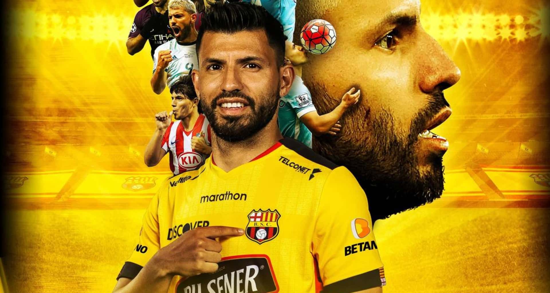 El kun Agüero le dio la peor noticia a los aficionados de Barcelona SC