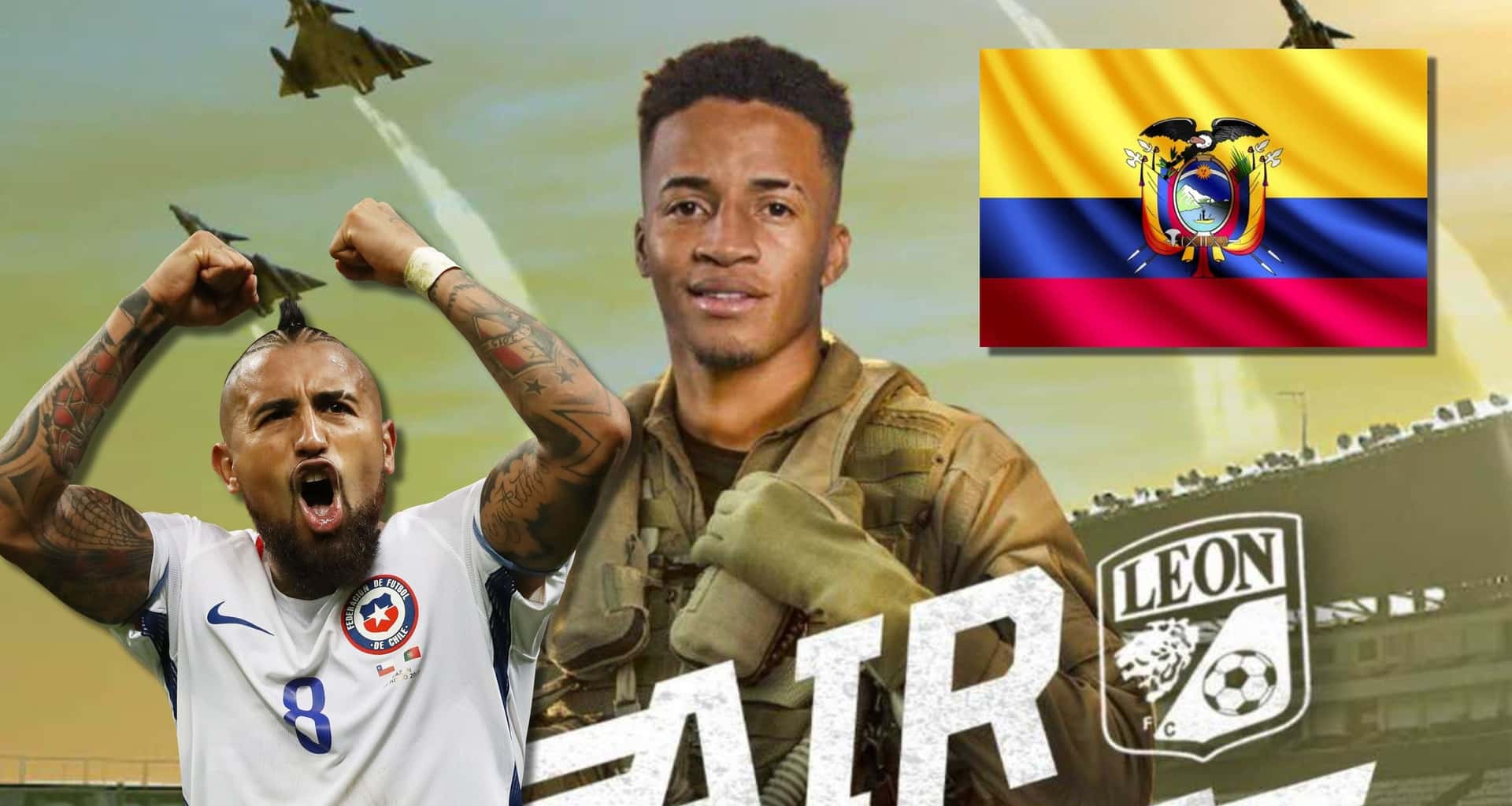 El lateral derecho, Byron Castillo, le dio una lección de patriotismo a Felipe Caicedo y además a Chile que esperaban que fuera colombiano