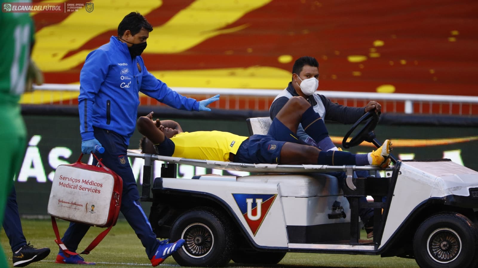 El lateral ecuatoriano es duda ante el Valencia por la Liga Española