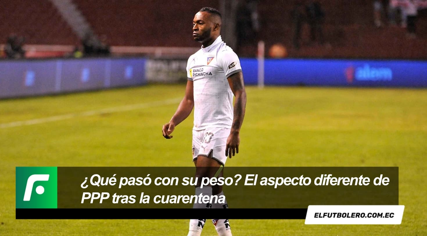 El lateral de Liga de Quito recibió algunos comentarios al ver que luce más delgado que antes luego de varios días de cuarentena