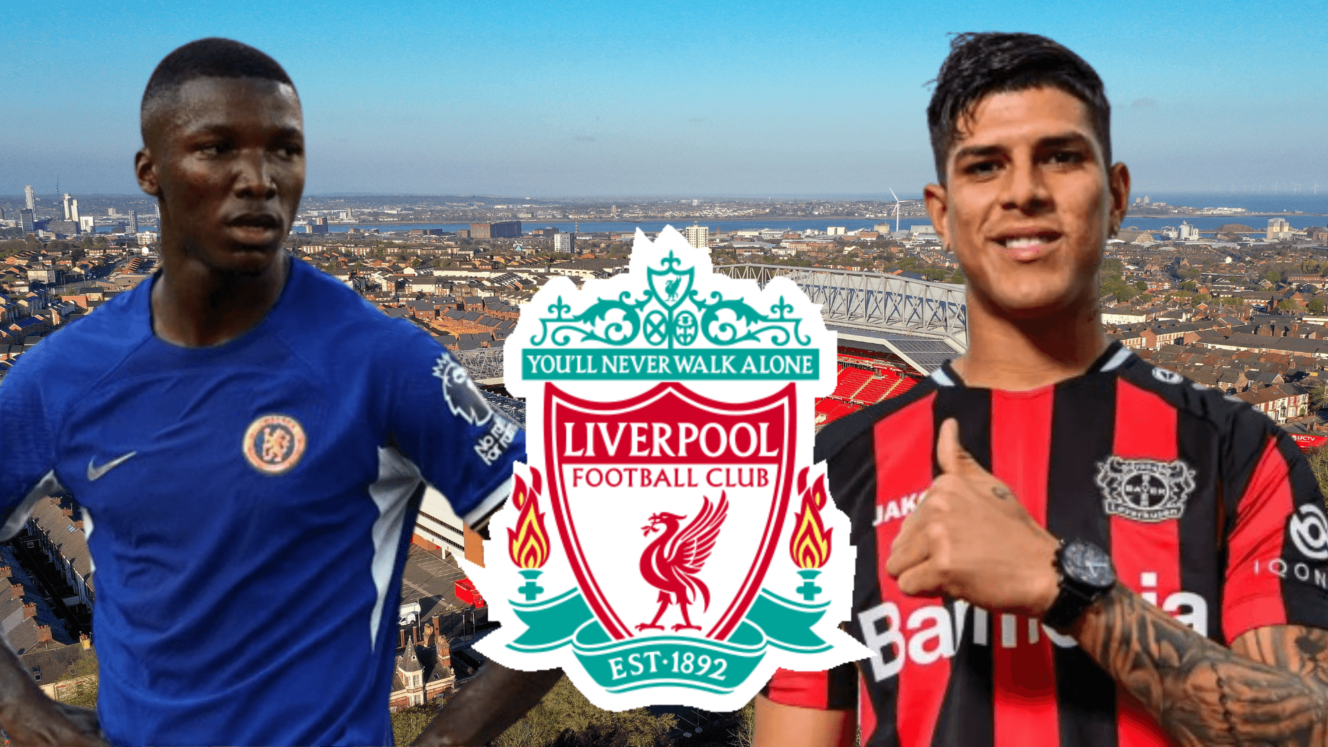 El Liverpool piensa en no dejar escapar a Piero Hincapié