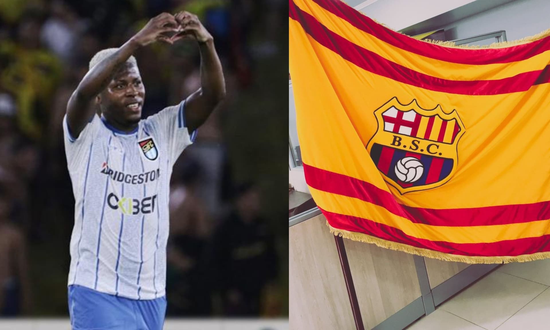 El ‘Loco’ hizo algo inesperado con la bandera del ídolo luego de anotar su primer gol