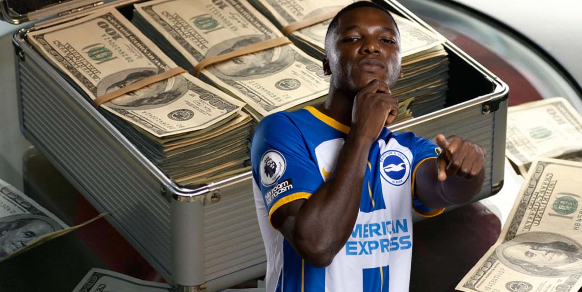 El medio campista del Brighton se convirtió en el jugador más caro de la historia de Ecuador