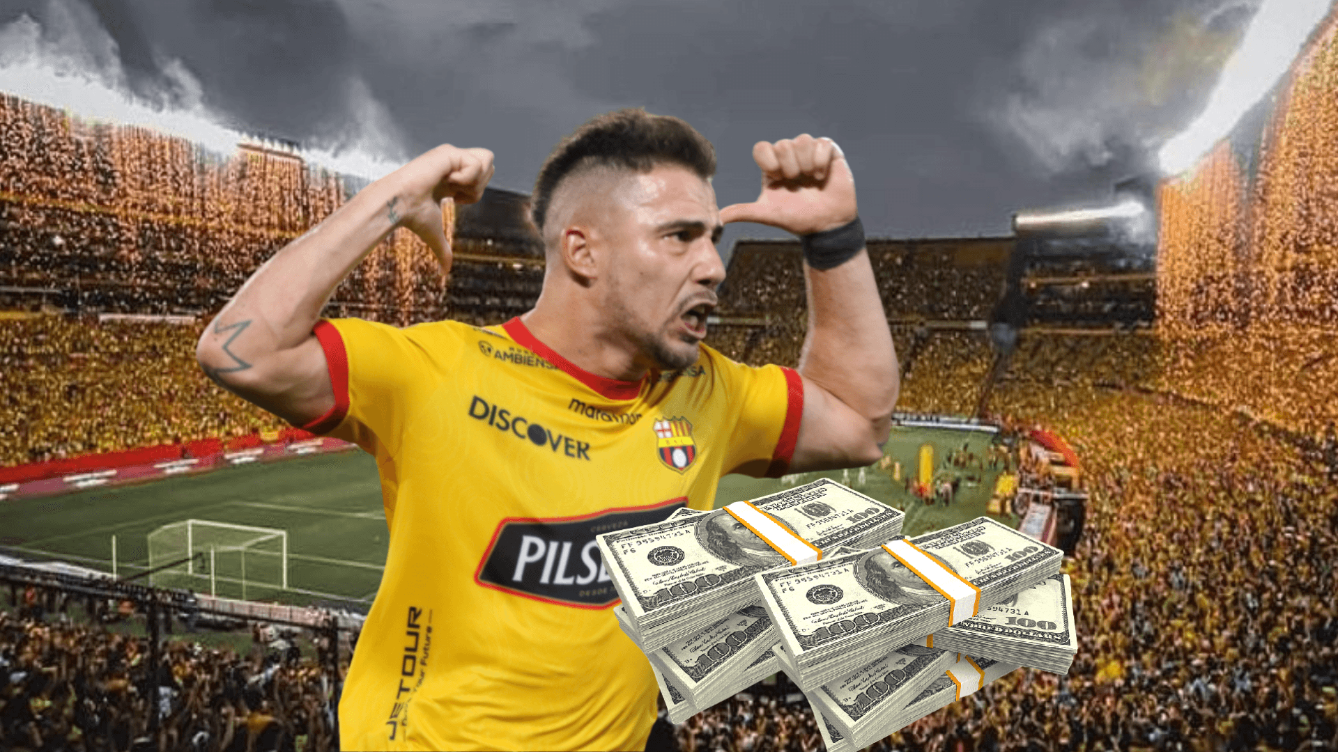 El nuevo sueldo que tendrá Jonathan Bauman tras dejar Barcelona SC