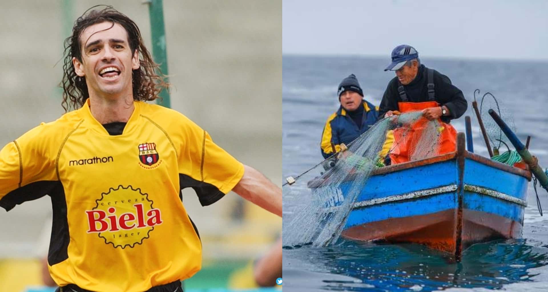 El paraguayo hacía dupla con el 'Wason' y por los malos negocios hoy se dedica a la pesca