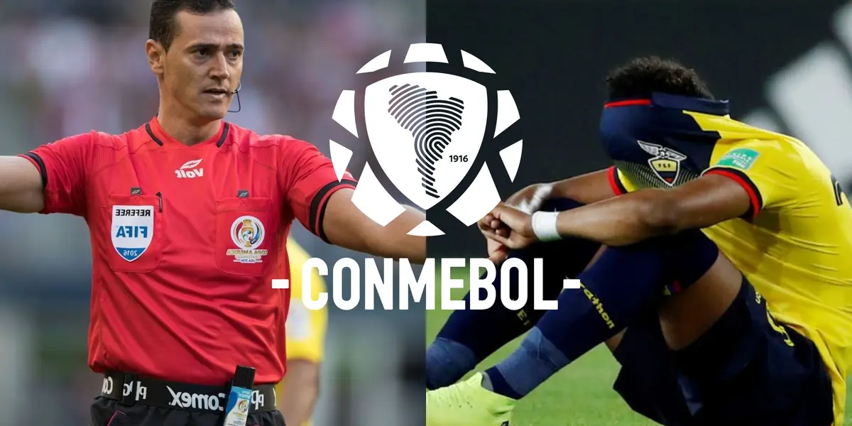 El partido entre Ecuador vs Brasil será pitado por el colombiano Wilmar Roldan de arbitraje polémico