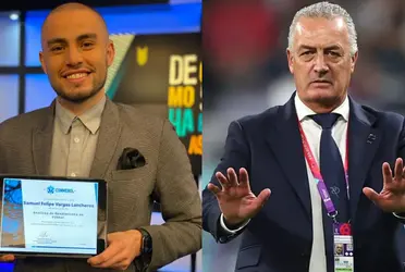 El periodista colombiano ya preveía que Alfaro se iría de la Selección Ecuatoriana