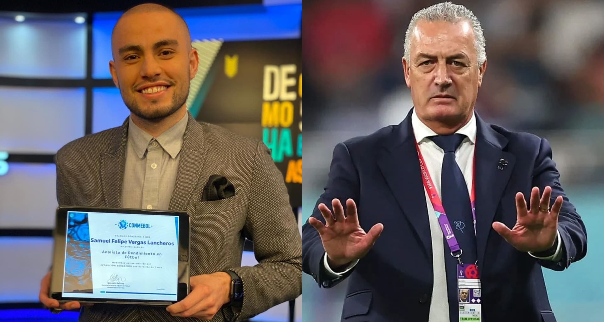 El periodista colombiano ya preveía que Alfaro se iría de la Selección Ecuatoriana