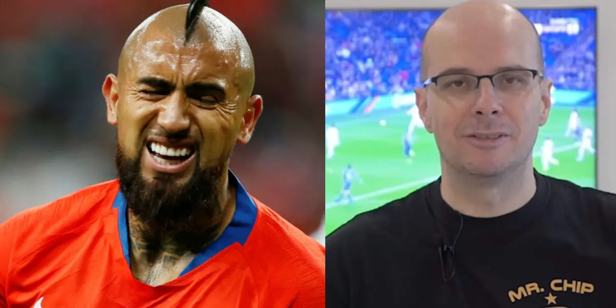 El periodista le dijo sus verdades a los chilenos que quieren meterse al Mundial por la ventana