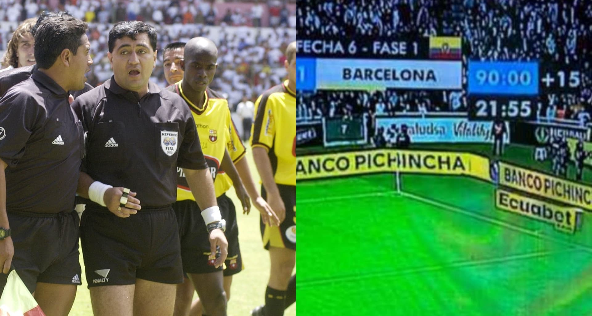 El polémico árbitro habló sobre el tiempo adicionado en Casa Blanca