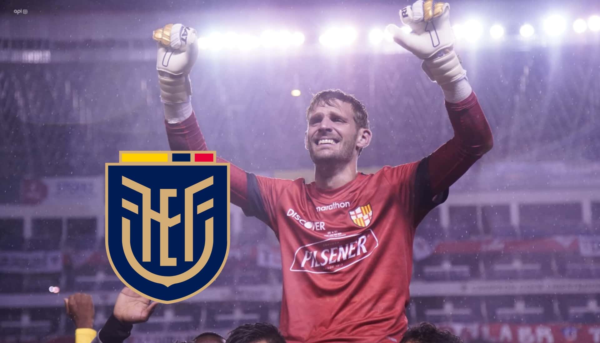 El portero de Barcelona SC es uno de los mejores del fútbol ecuatoriano, y tiene un anhelo de jugar en la selección