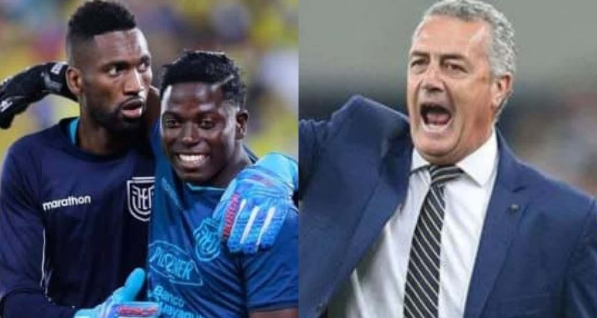 El portero hace méritos en el fútbol ecuatoriano y quiere estar en Qatar, incluso Gustavo Alfaro ya tomó contacto con él