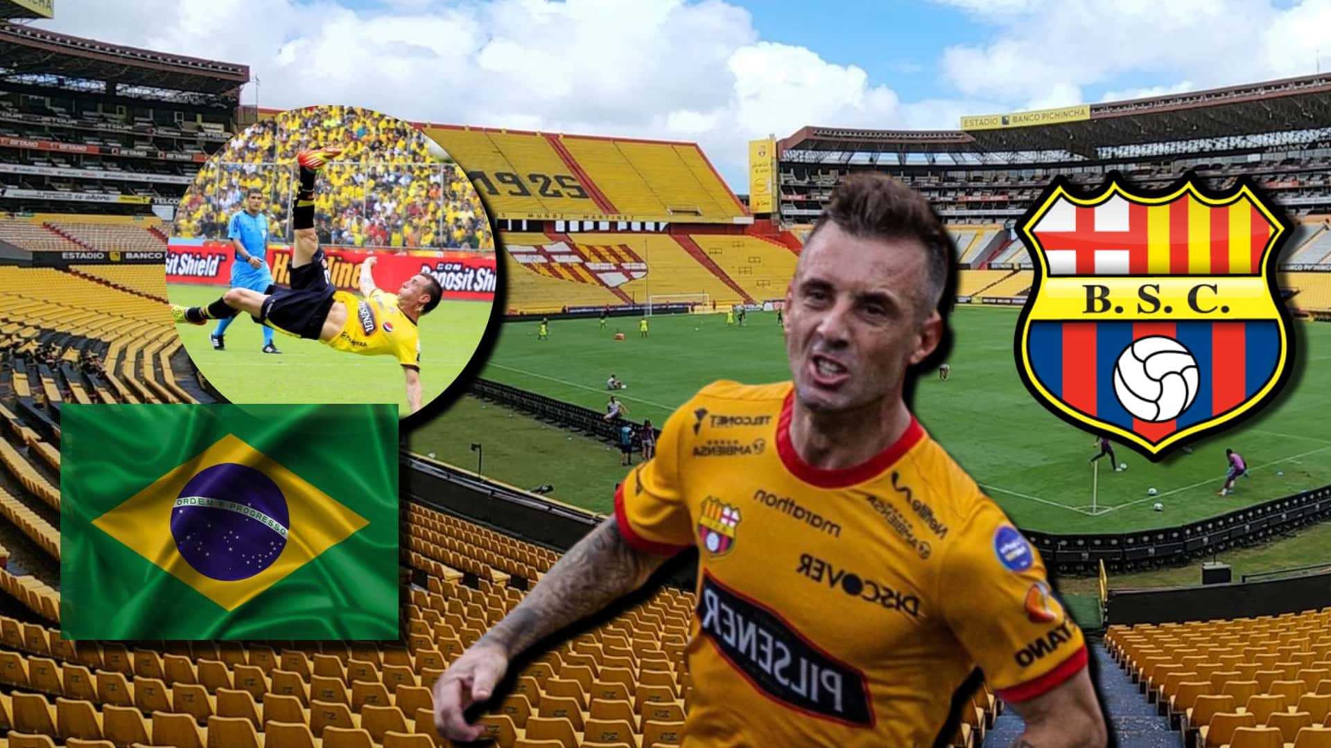 El posible reemplazo de Damián Díaz, habló sobre el 10 de Barcelona SC, jugó en Brasil