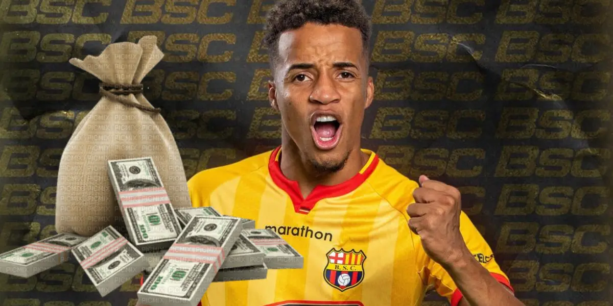 El precio de Byron se actualizó oficialmente y ahora es el jugador más caro de Barcelona SC