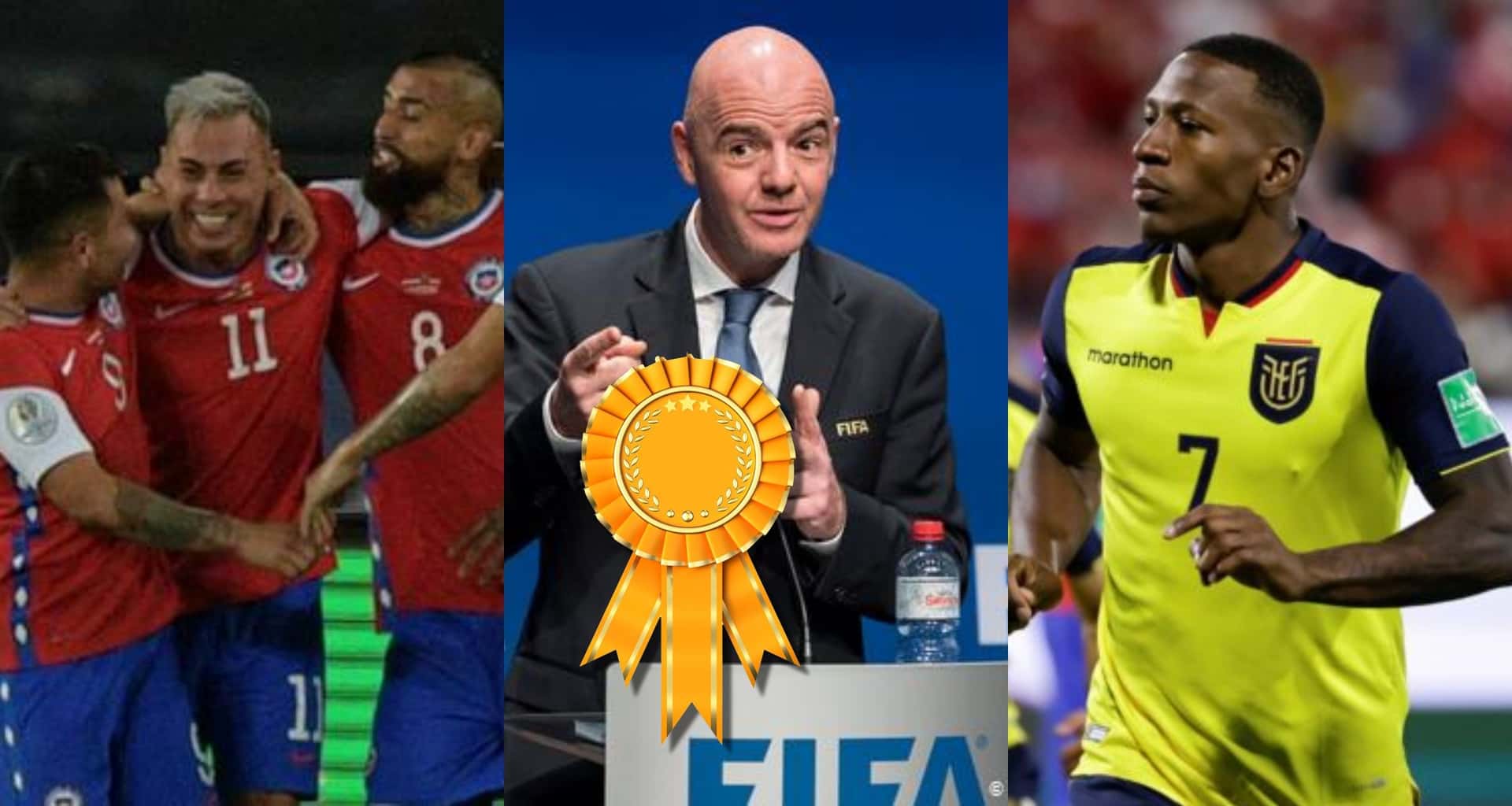 El premio consuelo de la FIFA para Chile luego que se han quejado, porque no han acelerado el proceso para ir al TAS por el reclamo ante Ecuador