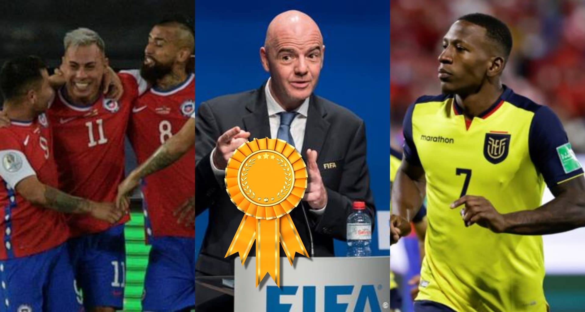El premio consuelo de la FIFA para Chile luego que se han quejado, porque no han acelerado el proceso para ir al TAS por el reclamo ante Ecuador