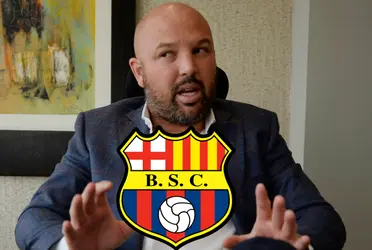 El presidente de la Liga Pro, Miguel Ángel Loor es hincha de Barcelona y encendió la polémica