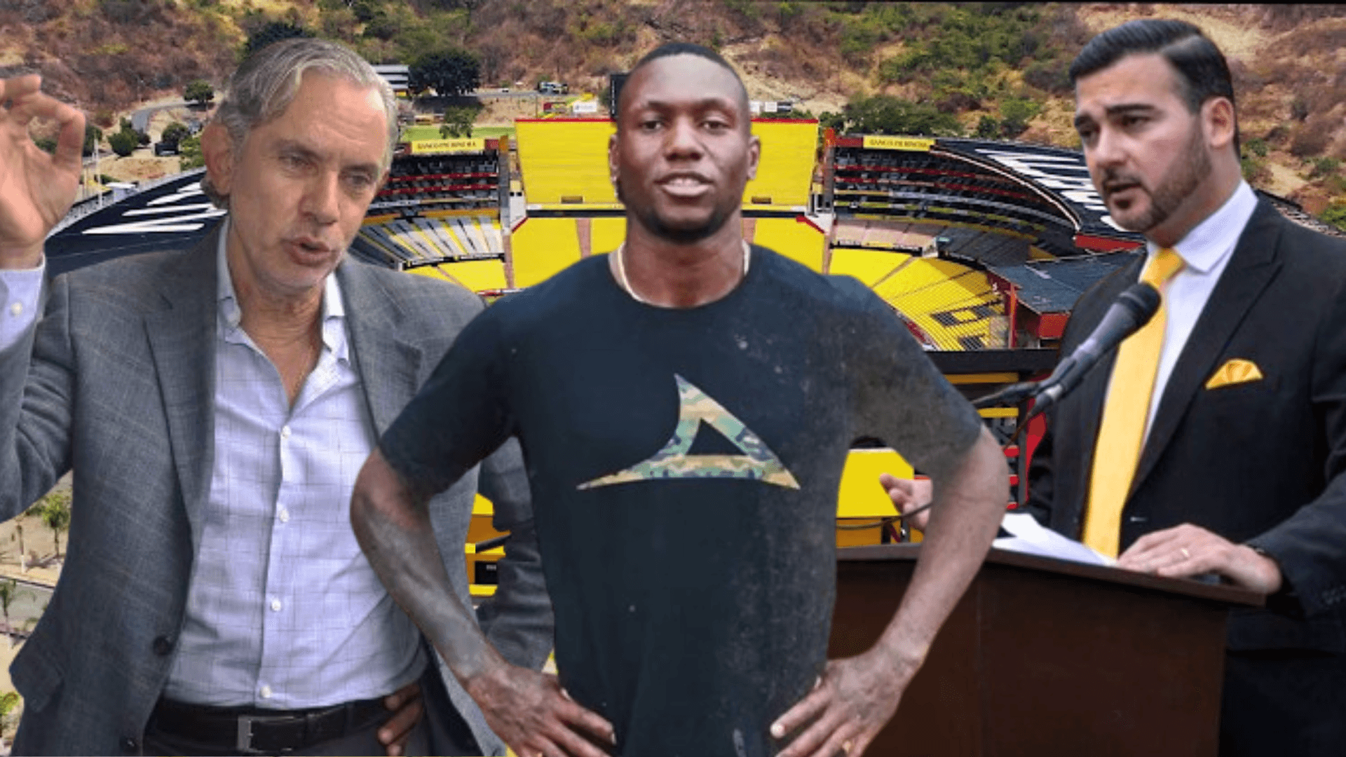 El que tendría la razón en el casó de Aníbal Chalá (Foto tomada de: Barcelona SC/El Telégrafo/El Universo/Primicias)