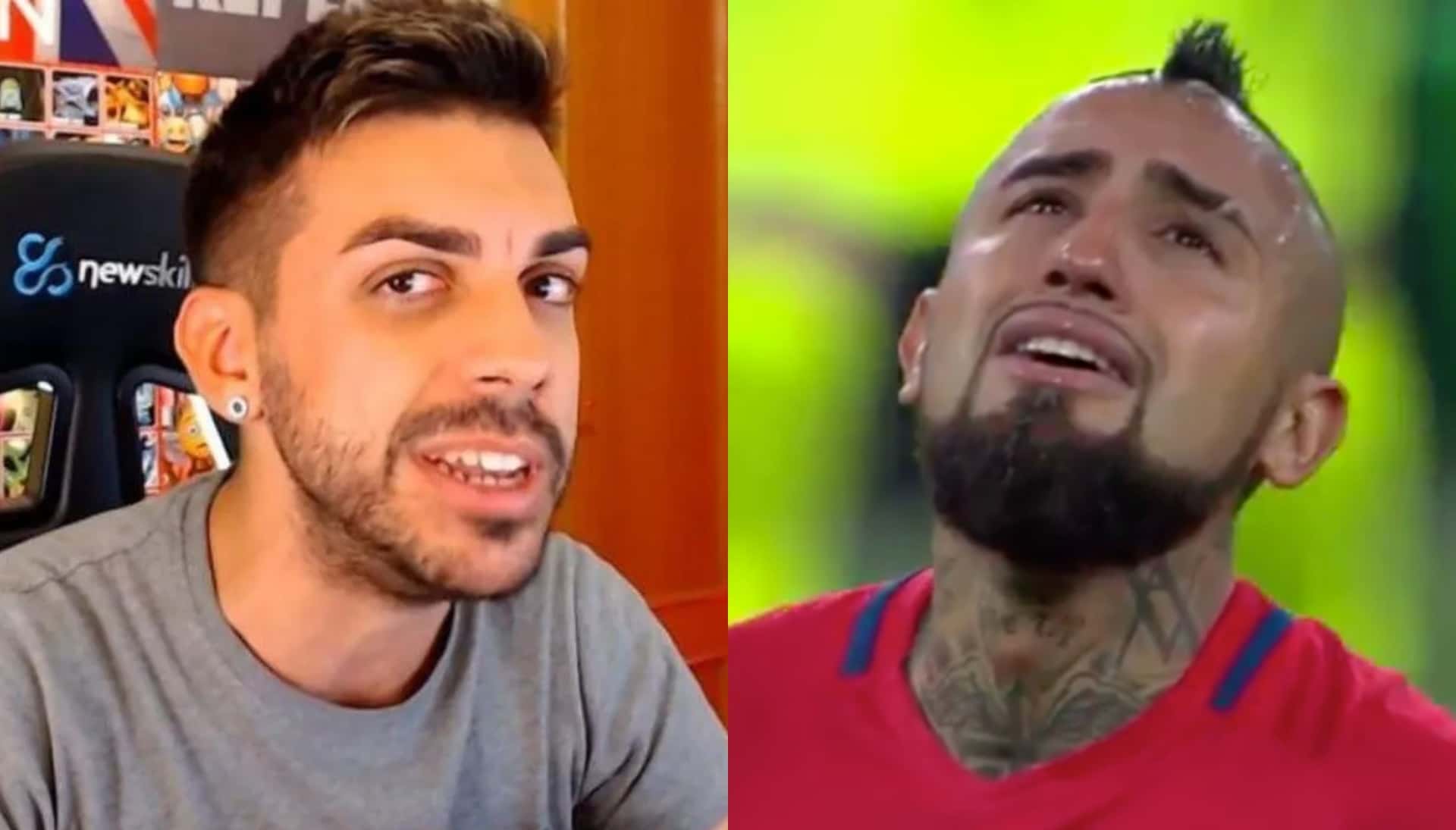 El reconocido youtuber de FIFA, DJ Mario se burló en una publicación de los chilenos