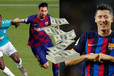 El salario que recibiría Pervis Estupiñán en el FC Barcelona