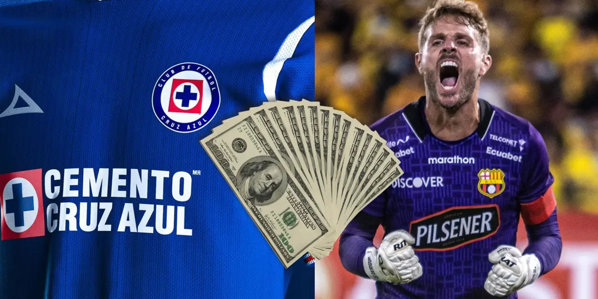 El sueldo para Javier Burrai que suena para jugar en Cruz Azul, ganará una fortuna