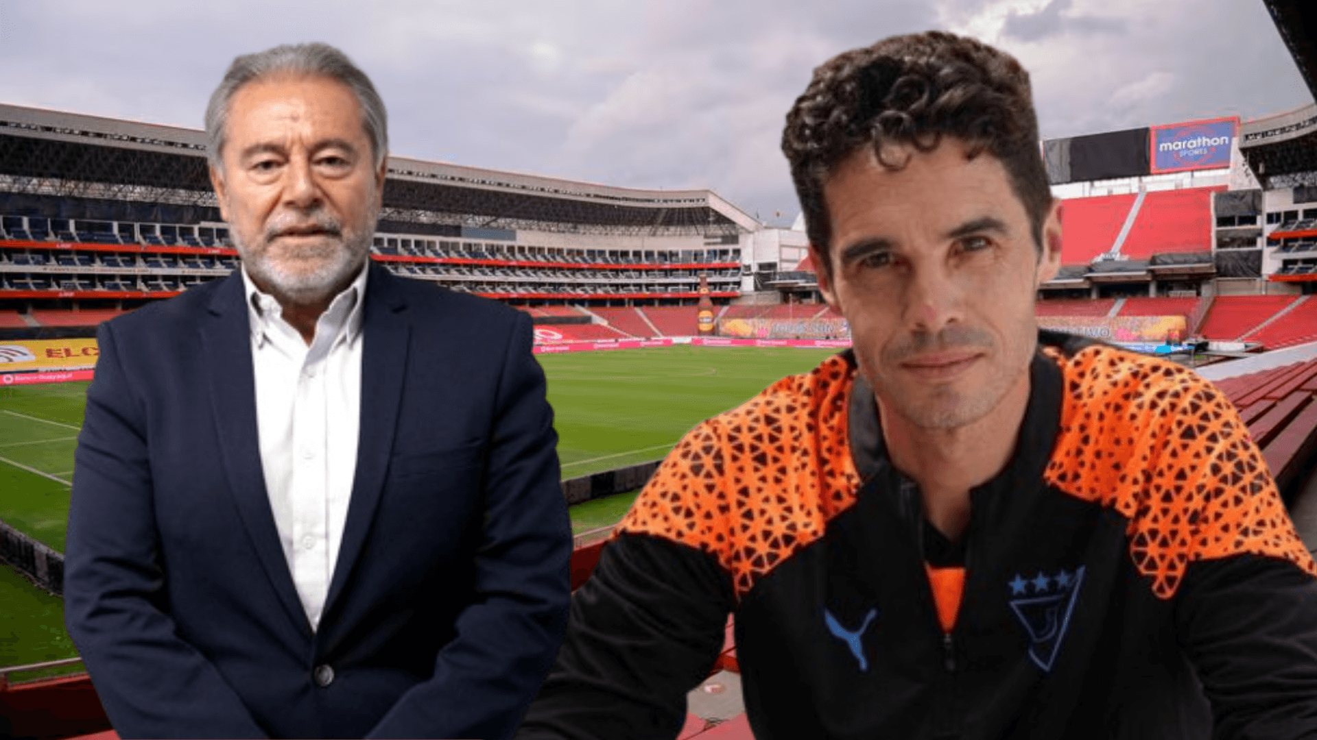 El técnico que podría reemplazar a Alcácer en caso que salga (Foto tomada de: El Universo/Ecuavisa/Primicias)