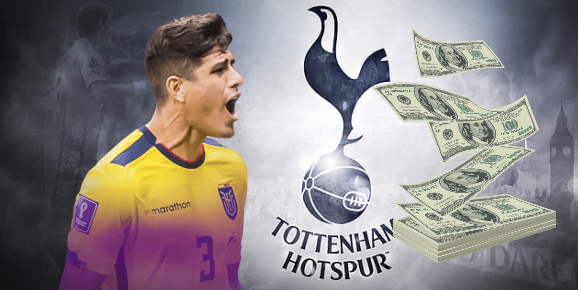 El Tottenham va a la carga por Piero Hincapié