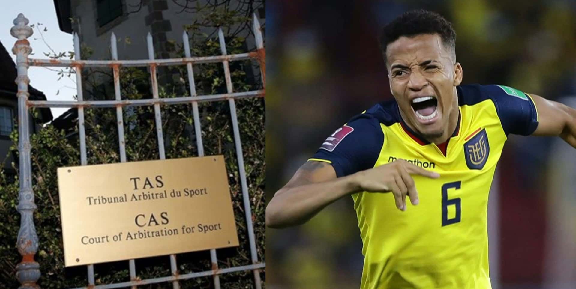 El Tribunal de Arbitraje Deportivo llamó a Byron Castillo a declarar