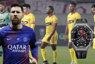 El último reloj que usó Lionel Messi cuesta $233