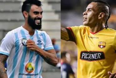 El uruguayo ex Guayaquil City figura en la tabla de goleadores de la Liga Pro