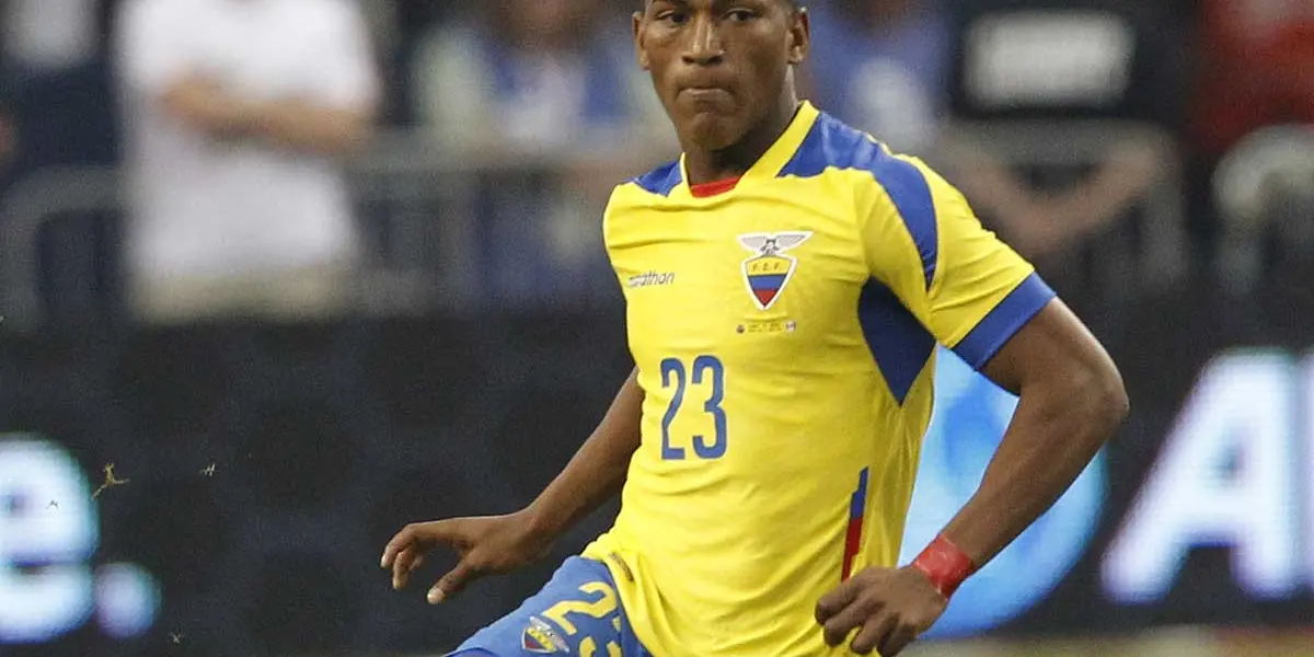 El volante ecuatoriano marcó el gol de la victoria en el partido frene a Bolivia