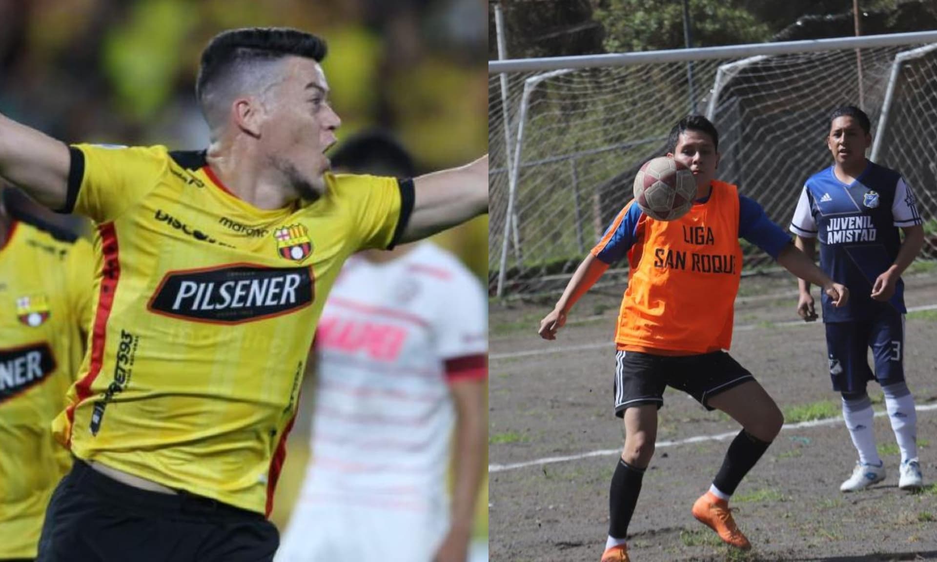 El zaguero central de Barcelona SC lució como un jugador de barrial con su fallo