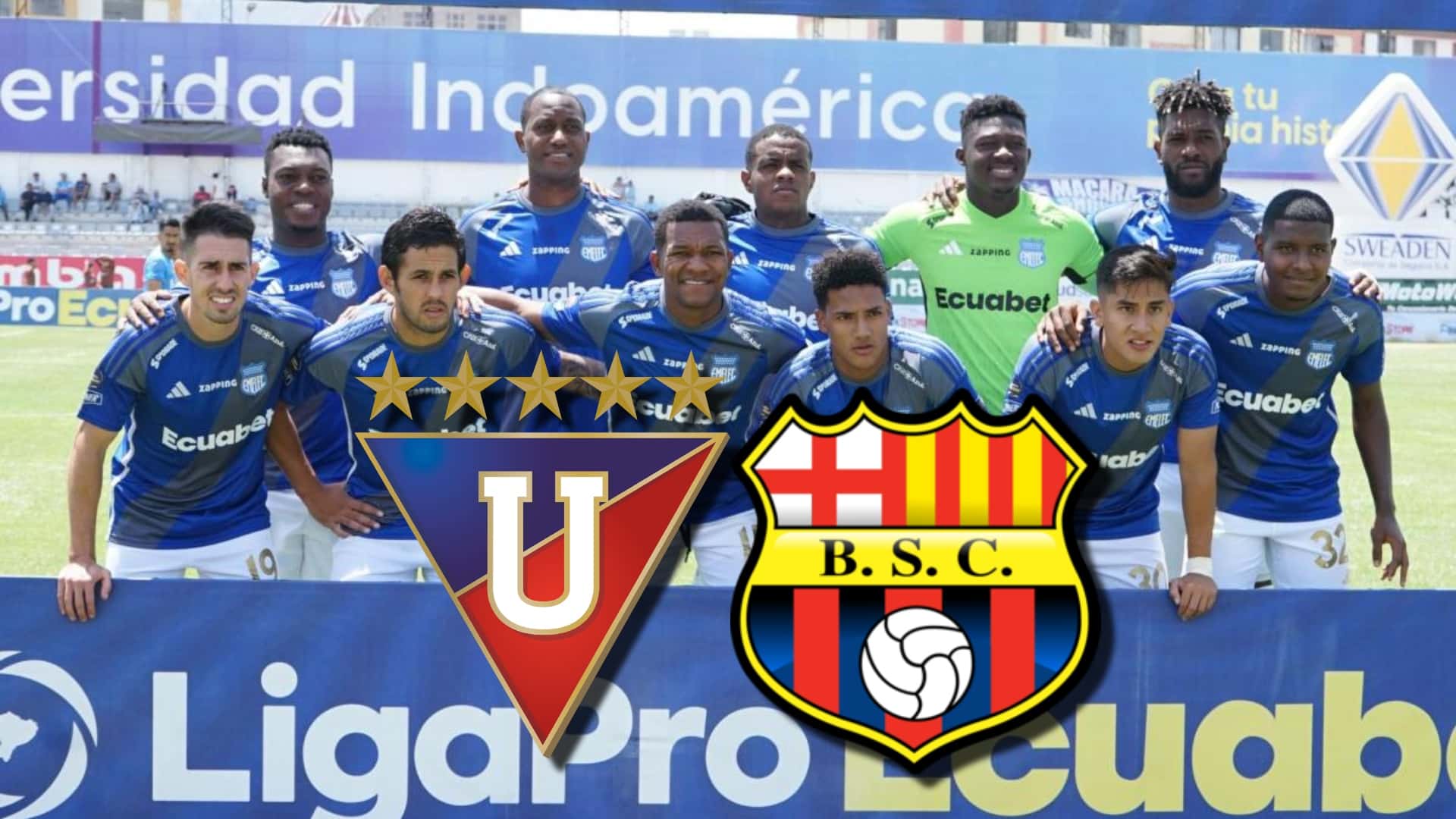 Emelec-Barcelona SC-Liga de Quito / Foto: API