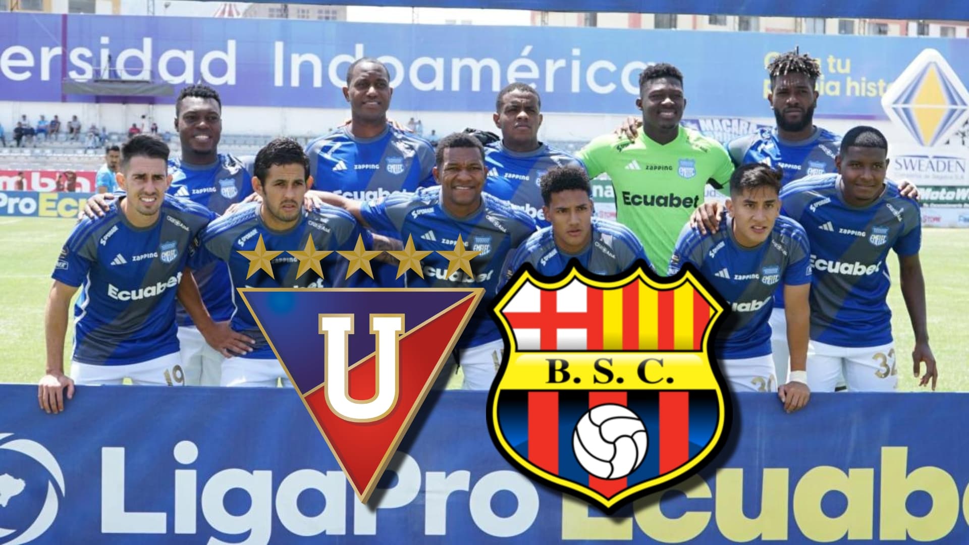 Emelec-Barcelona SC-Liga de Quito / Foto: API