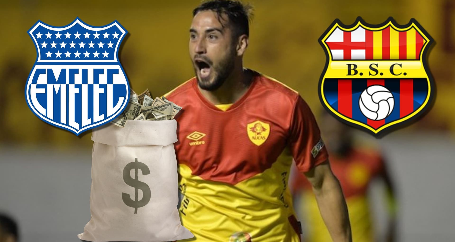 Emelec está tras los pasos de Francisco Fydriszewski que ha tenido un gran año en Aucas, Barcelona SC también lo quiso pero no pudo ficharlo