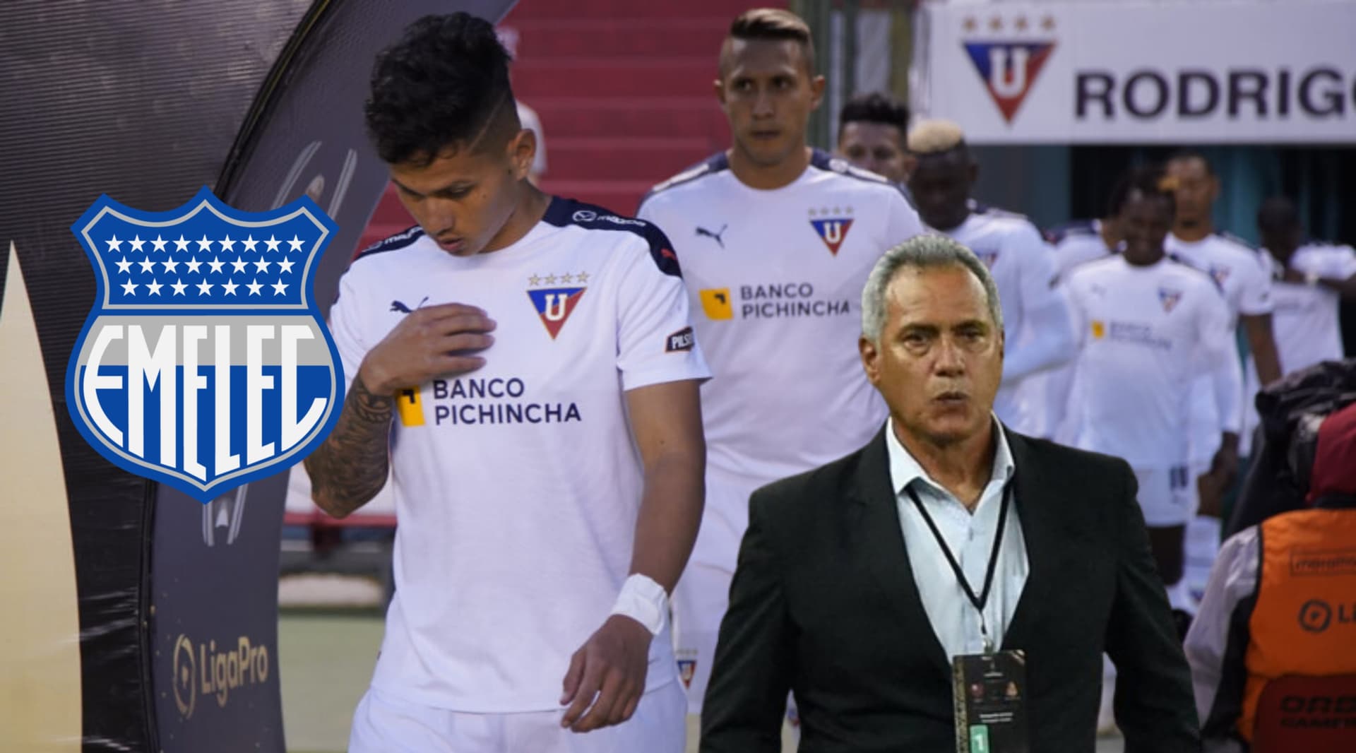Emelec insiste ciegamente por este ex Liga Deportiva Universitaria de Quito.