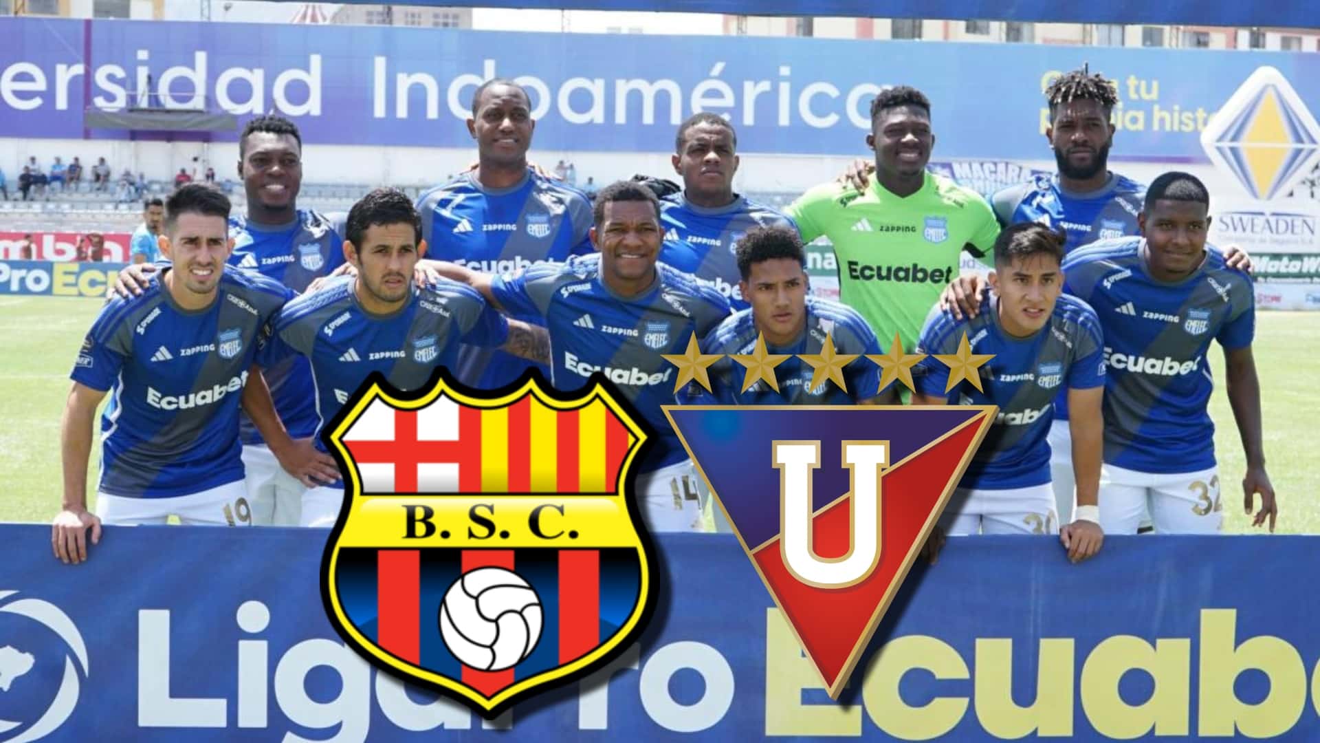 Emelec-Liga de Quito-Barcelona SC / Foto: Olé