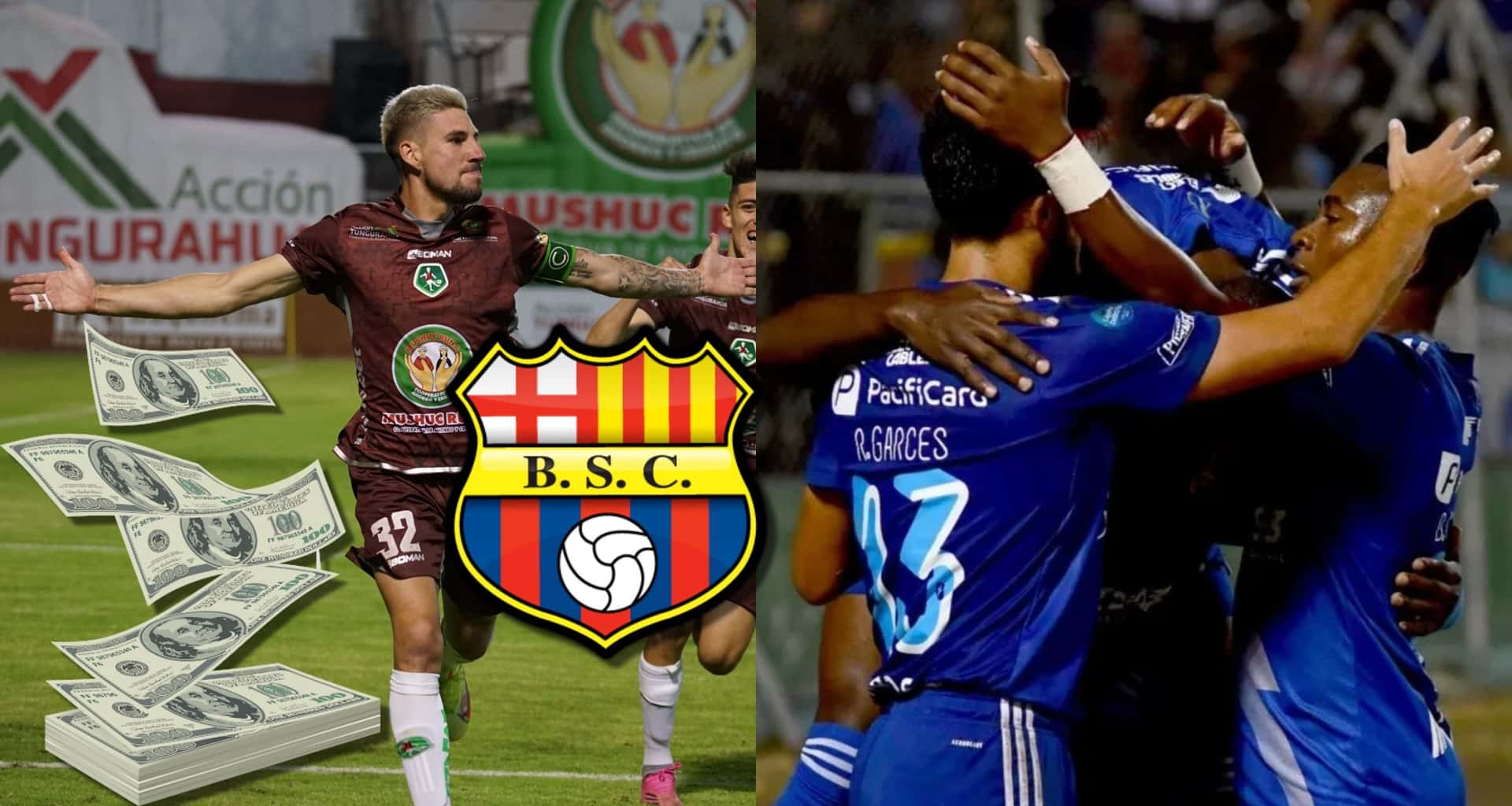 Emelec tiene en mente traer a un delantero de quilates y probado en el fútbol ecuatoriano, que vale 3 millones, mientras Barcelona SC se fijó en Santiago Giordana