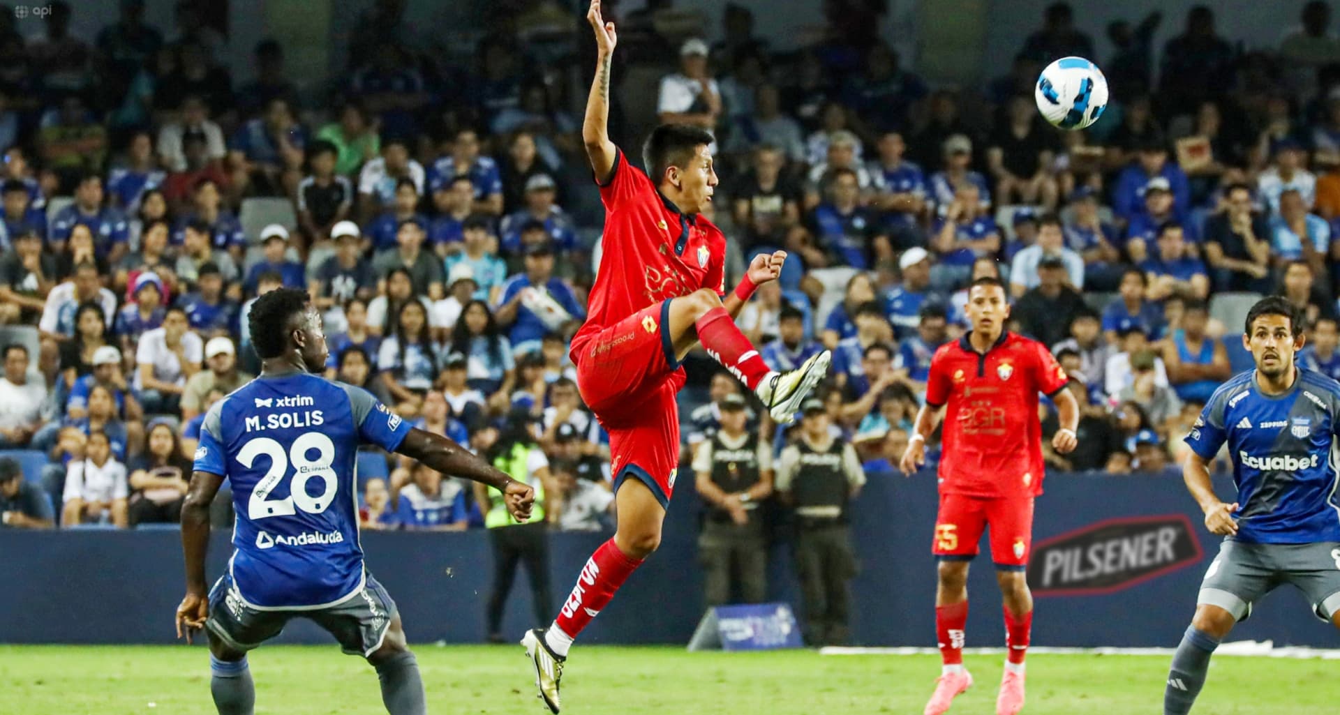Emelec vs El Nacional / Foto: API