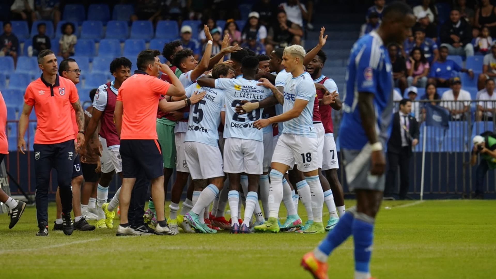 Emelec vs U. Católica / Foto tomada de: API